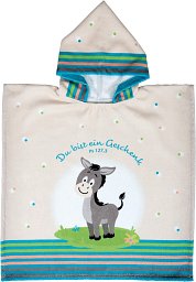 Badeponcho für Kinder - Esel Felix