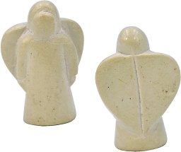 Taschenengel, Speckstein, „Ich bin bei dir“
