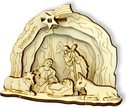 3D-Krippe Bethlehem