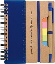 Multi-Notizbuch, blau