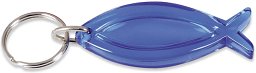 Schlüsselanhänger - Fisch, blau