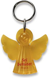 Schlüsselanhänger - Engel, orange