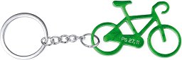 Schlüsselanhänger Fahrrad, grün