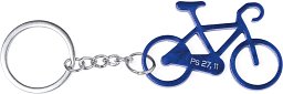 Schlüsselanhänger Fahrrad, blau