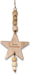 Weihnachtsdeko-Anhänger - Stern