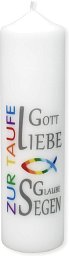 Kerze Taufe
