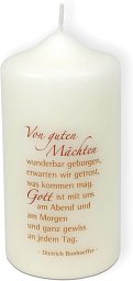 Kerze - Dietrich Bonhoeffer