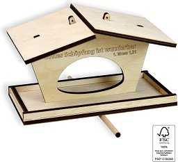 Vogelfutterhäuschen