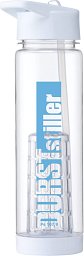 Trinkflasche mit Einsatz, weiß