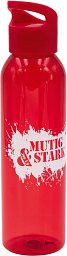 Trinkflasche mit Tragegriff, rot