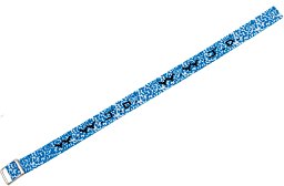 Gewebtes Armband - W.W.J.D., blau/weiß