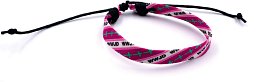 Stoffarmband W.W.J.D., pink