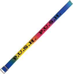 Gewebtes Armband - P.U.S.H. Regenbogen