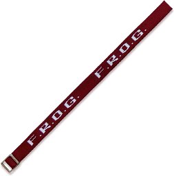 Armband - F.R.O.G., dunkelrot