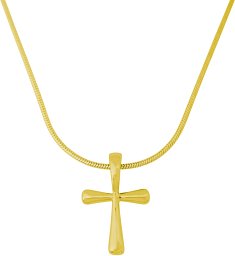 Halskette mit Anhänger Kreuz