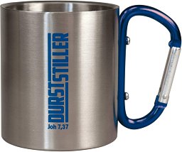 Outdoor-Tasse Durststiller, blau