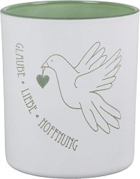 Windlicht Glaube - Liebe - Hoffnung