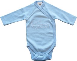 Baby-Body Du bist ein Geschenk, himmelblau