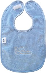 Baby-Lätzchen Du bist ein Geschenk, himmelblau