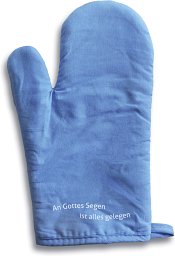 Küchen-Handschuh, blau