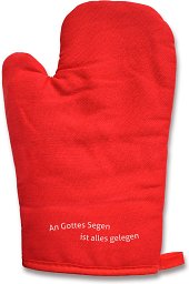Küchen-Handschuh, rot